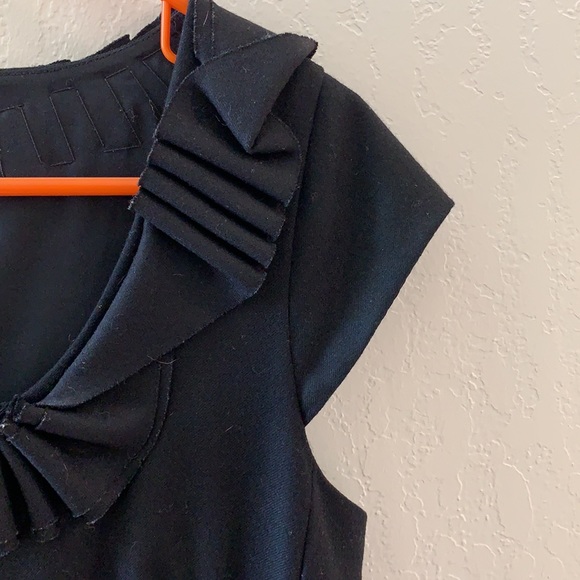 Black wool J. Crew dress - Picture 2 of 5